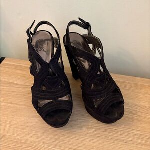 Chic Black Women's Heels